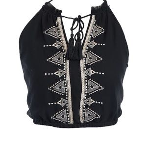 House Of Harlow || Goddard Aztec Crop Top